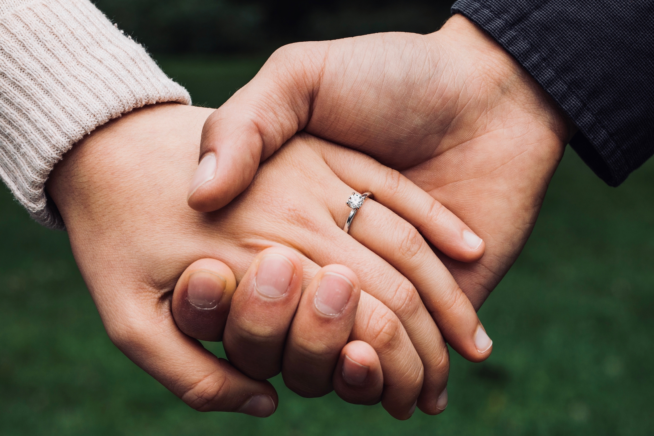engagement couple
